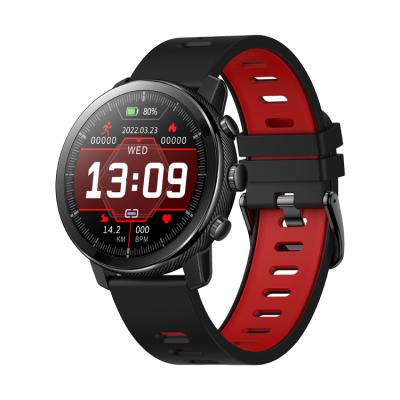 China Playback Customized Sedentary MP3 Reminder 1.28 Inch Round Sport Watch Customer Brand IP67 Waterproof Smartwatch With Blue Tooth Call for sale