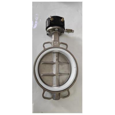 China High grade general luxury eccentric double eccentric notebook stainless steel pneumatic butterfly valve for sale for sale