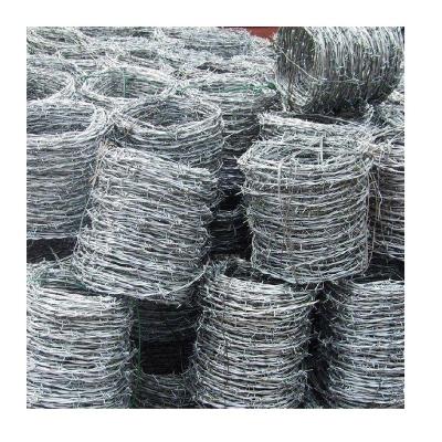 China High Quality Galvanized Decorative Barbed Wire Welded Iron Mesh Fence Large Protective Factory Sales for sale