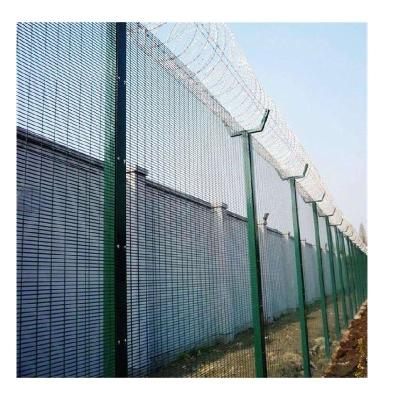 China Easily Assembled High Quality Low Price Galvanized And Powder Coated Anti Climb Security Fencing for sale