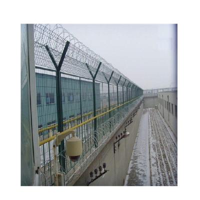 China Easily Assembled Durable Welded Cut Barrier Welded Wire Mesh Anti Climb Fence High Security Anti Climb Barrier Panel Clear Anti Climb Fence for sale