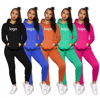 China 2021 New Arrival Antibacterial Antibacterial Tracksuits Logo Sweatpants Plus Size Custom Casual Made Women's Hoodies and Sweatshirts Drops Women's Overalls for sale