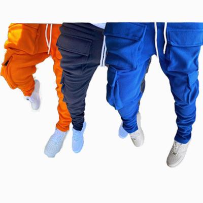 China Men's anti-pilling anti-pilling clothing home sports and leisure plus fleece pants solid color plush slacks for sale