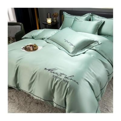 China Original Egyptian Cotton Channel Sheets Duvet Cover Set Anti-static Blanket Bedding for sale