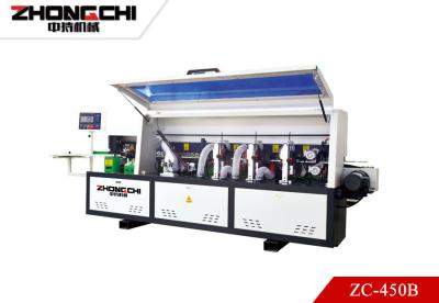 China ZC-450B Máquina de bandaje de borde de madera Máquina automática de bandaje de borde 8.1KW en venta