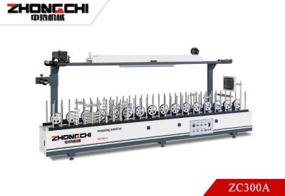 Cina ZC300A macchina per avvolgere profili in legno 5.5Kw linee per avvolgere profili in vendita