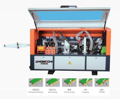 China 5 Función Máquina de bandaje automático de borde con recorte de extremos en venta