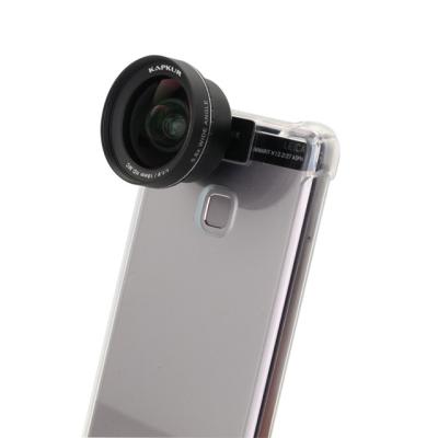 China Mobile Phone 0.6X Optical + Aluminum Glass Outer Lens / Wide Angle Lens For Huawei Mate 9 Pro for sale