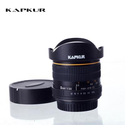 China 8mm f/3.5 Aspherical Fisheye Lens for Canon E-F 835 Digital Cameras for sale