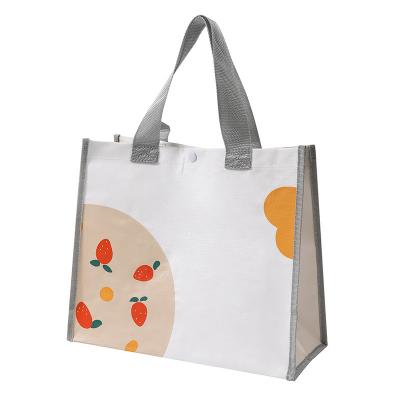 China 100% New Designs Custom Promotional Eco-friendly Recycle Packaging Shopping Bag Polypropylene PP Woven Laminated Shopping Bag for sale