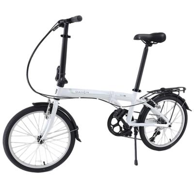 China Adult 2021 Most Popular Small Size Easy To Carry 6061 Alloy White Suv D6 Folding Bike for sale