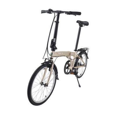 China Factory Price Folding Bike High Performance 6061 Alloy Golden Suv D6 Adult Bike for sale