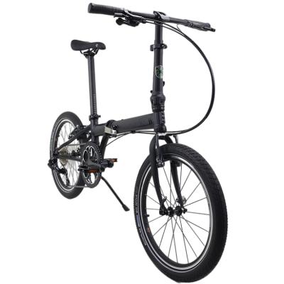 China Promotional High Quality Long Span Adult P8 Alloy Bike High Performance Black Folding Bike 6061 for sale