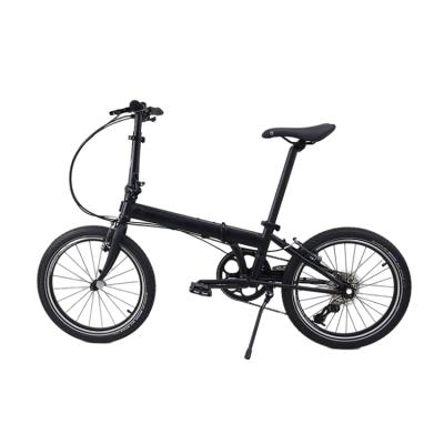 China Hot Sale Adult Ce Certified 6061 Alloy Black P8 Small Size Easy To Carry Folding Bike for sale