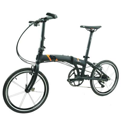 China Factory Wholesale Small Size Easy To Carry Adult Bike Black Folding Bike for sale