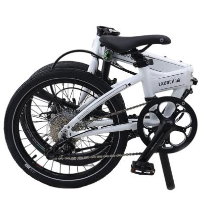 China 2021 adults new style lower price 6061 alloy bike high performance launch folding white bike for sale