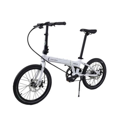 China Adult China Made Alloy 6061 White Pitch Small Size Easy To Carry Folding Bike for sale