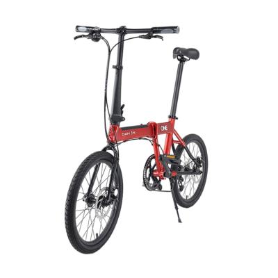 China 2021 Adult New Style 6061 Combine Kone Red Small Size Easy To Carry Folding Bike for sale