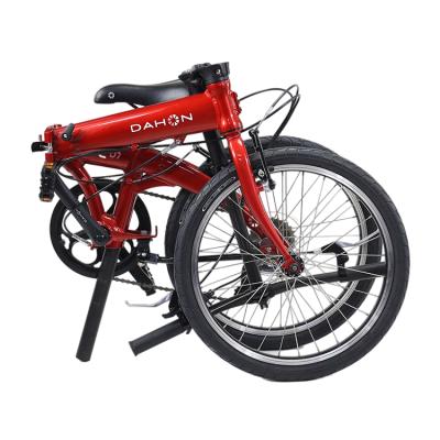 China Factory Hot Sales 6061 Adult Alloy Folding Bike High Performance P8 Red Bike for sale