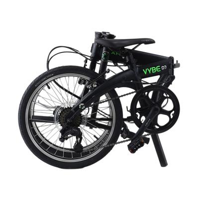 China Factory Direct Sale 6061 Alloy Black Vwbe D7 Small Size Adult Easy To Carry Folding Bike for sale