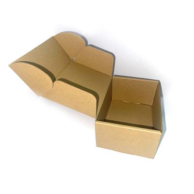 China Gift & Custom Hard Mailing Craft Corrugated Cardboard Logo Printing Kraft Paper Mailer Postal Delivery Packaging Box For Apparel for sale