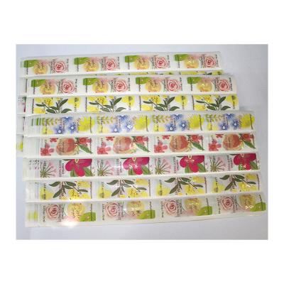 China Colored Scratch-off Sticker Number Wire ID Tube Printer Waterproof Adhesive Fold Label for sale