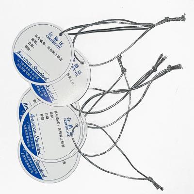 China Other Sealed Clothing Hanging Tags , Labels For Jewelry And Apparel for sale