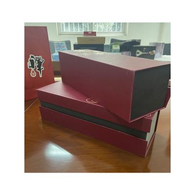 China Luxury Biodegradable Custom Paper Hair Shoe Folding Foldable Magnetic Packaging Gift Box With Ribbon for sale