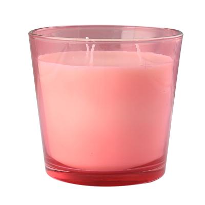 China Free Sample High Quality Glass Jar Candle Scented Scented Custom Aromatherapy Luxury Scent Scented Candle Scent Smokeless for sale