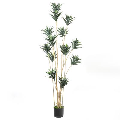 China Handmade Fast Delivery Indoor Outdoor Leaves Artificial Trees and Large Artificial Plants for Decoration Factory Wholesale for sale