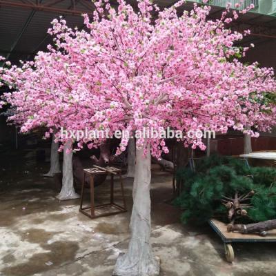 China New Eco-Friendly Artificial Cherry Blossom Tree Silk Flower Cherry Trees for sale