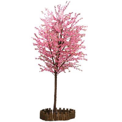 China Environmental artificial tree peach flowers for hotel decoration for sale