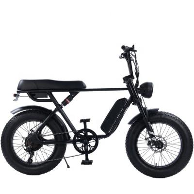 China New Design OEM/ODM Off Road Lithium Motorcycle Luxury Electric Bike 48V 500W Brushless Motor Electric Bicycle For Adult for sale