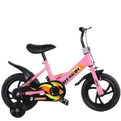 China Cheap Gift Kids Bicycle Steel Frame EVA Tire With Auxiliary Wheels 12 Inch Kids Bike Low Price Wholesale for sale