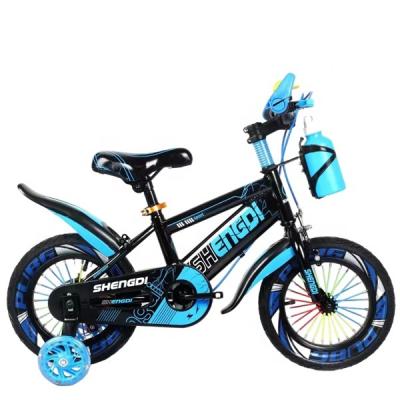 China 7 Years Old Steel Frame Children's Bike Kids Dirt Bike Colored Tires Encrypted Car Tape Sports Bike For Children Ordinary Pedal 7 Years Old for sale