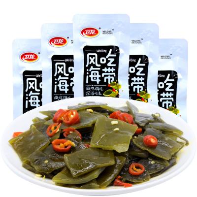 China 2021 Casual Healthy Snacks Natural Spicy Flavored Kelp Shredded 50g Packing Chinese Snacks for sale