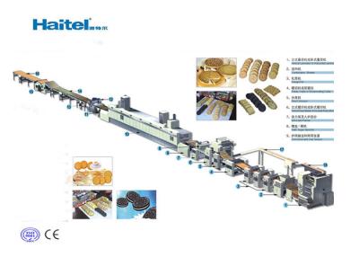 China Automatic Cookie Production Line , Bakery Biscuit Machine Save Energy for sale