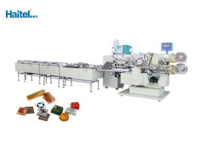 China Auto Sealing Chocolate Fold Wrapping Machine Frequency Control Save Labor Cost for sale