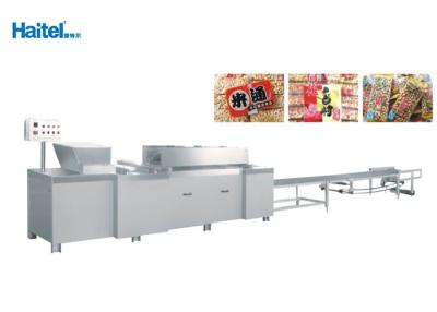 China Puffed Nuts Rice Ball Making Machine , Cereal Bar Making Machine PLC Screen for sale