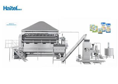 China Stainless Steel Rice Flakes Making Machine , Automatic Baby Food Production Line for sale