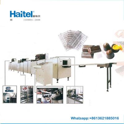 China SS Automatic Chocolate Making Machine 400mm Belt Width For Candy for sale