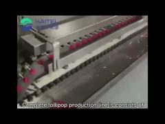 Flat Lollipop Candy Making Machine