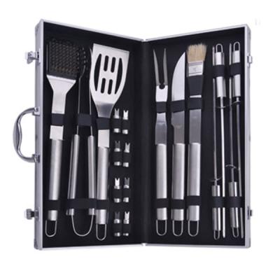 China Easily Cleaned 2019 New Hot Sale-18pcs Stainless Steel BBQ Tools for sale