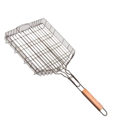 China Easily cleaned barbecue grill basket for sale