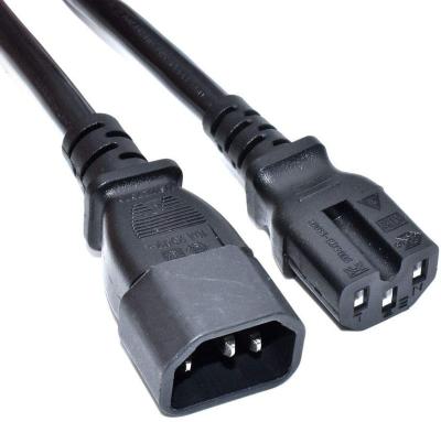 China Home Appliance Hot Selling And High Quality Iec320 To C15 UK Standard Plug British Used Mains Leads UK Power Cord for sale