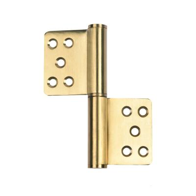 China Commerical Stainless Steel Flag Offset Corrosion Resistant Door Hinge With PVD Finish for sale