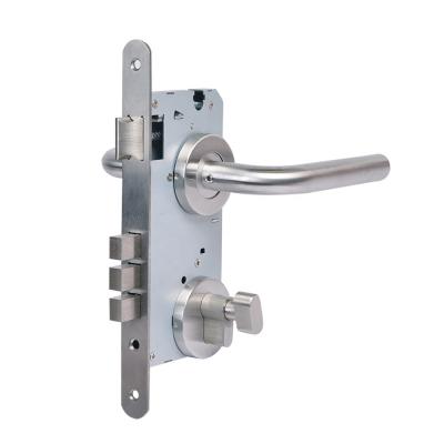 China High Security 5 Pin Euro Profile Mortise Handle Door Cylinder Lock 135mm(W)x60mm(H)x19mm(Diameter) for sale