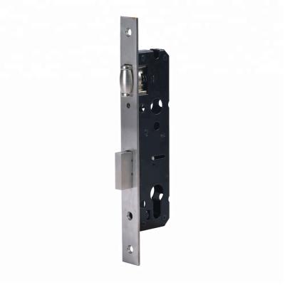 China 85mm x 30mm Mortise Lock Parts Best South American Door Lock Body With 85x30mm Ball Hook for sale