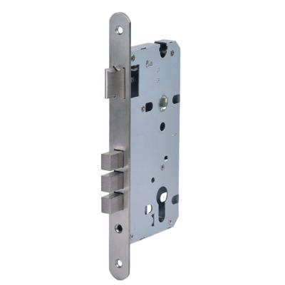 China high quality european 85x55 mm mortise cylinder lock body with three bolt 85x55 mm for sale