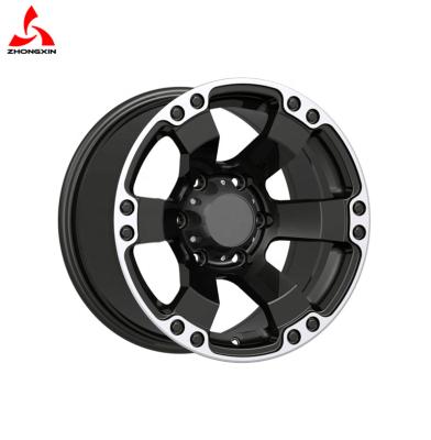 China Off Road JWL VIA Zhongxin Wheels Aftermarket Wholesale Price 16Inch 6 Lug Off Road Truck 4X4 Alloy Wheel for sale